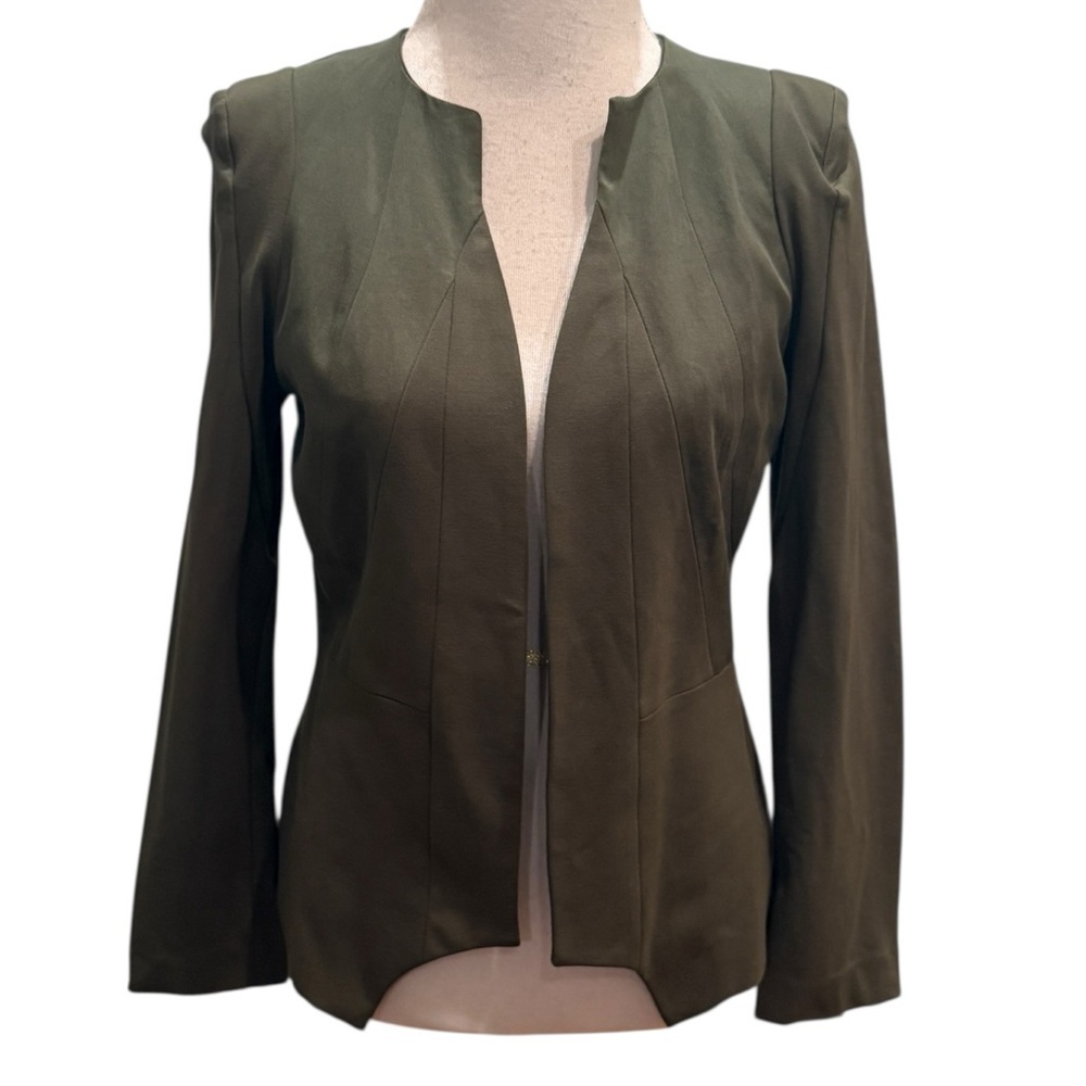 Wish Australia Persuit Jacket Olive Green Blazer Career Jacket Size Aus 12 NWT
